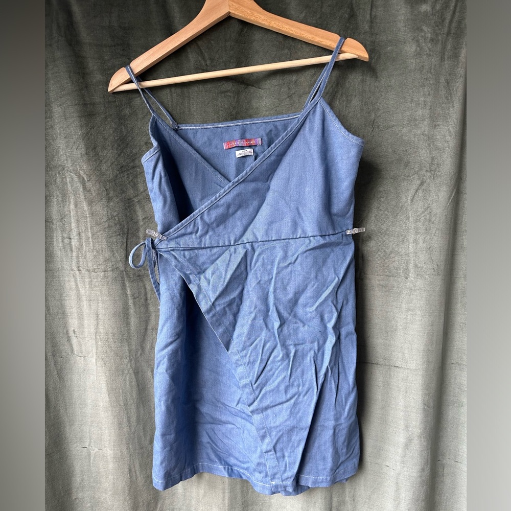 Mini wrap dress